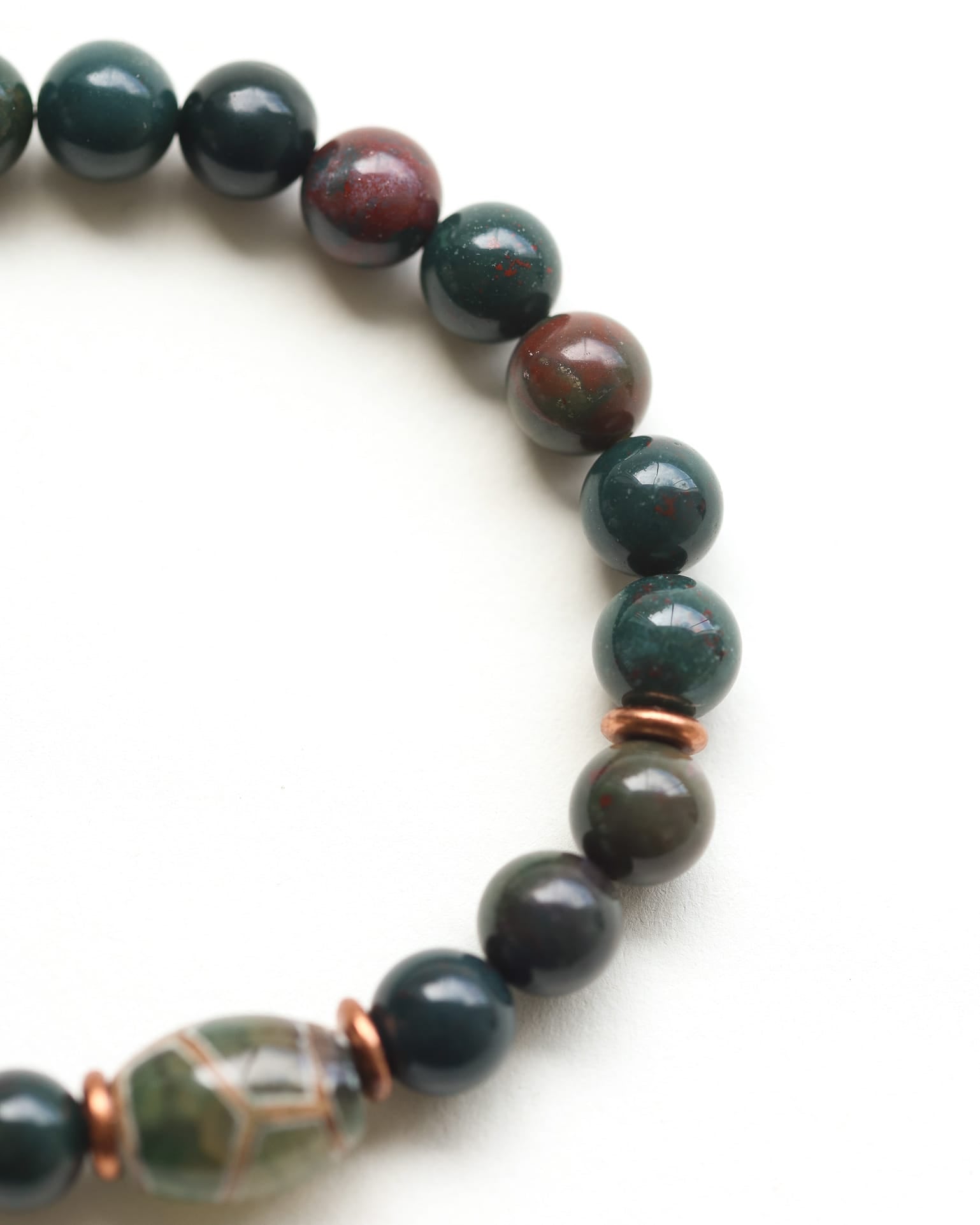 Mala Beads Grounded Growth Dzi Bracelet WM743