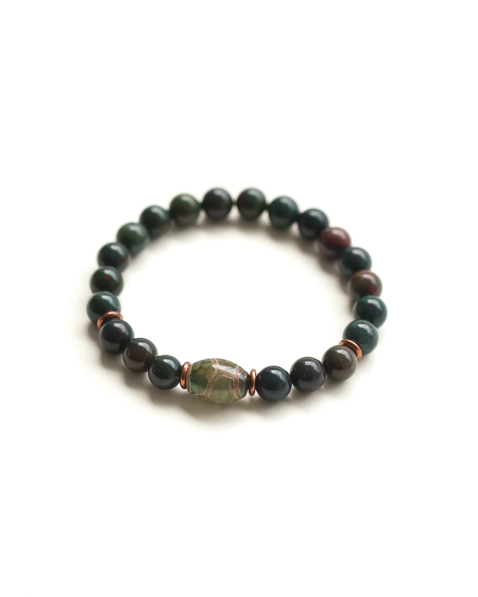 Mala Beads Grounded Growth Dzi Bracelet WM743