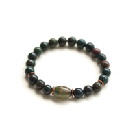 Mala Beads Grounded Growth Dzi Bracelet WM743