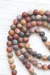Mala Beads Matte Riverstone Mala ML784