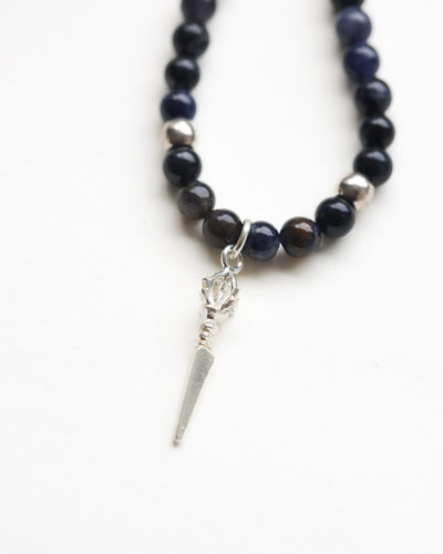 Mala Beads Phurba Protection + Iolite Clarity Mala ML977