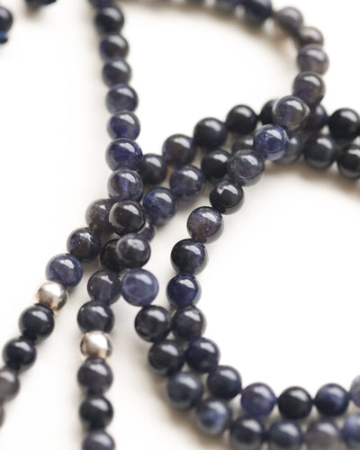 Mala Beads Phurba Protection + Iolite Clarity Mala ML977