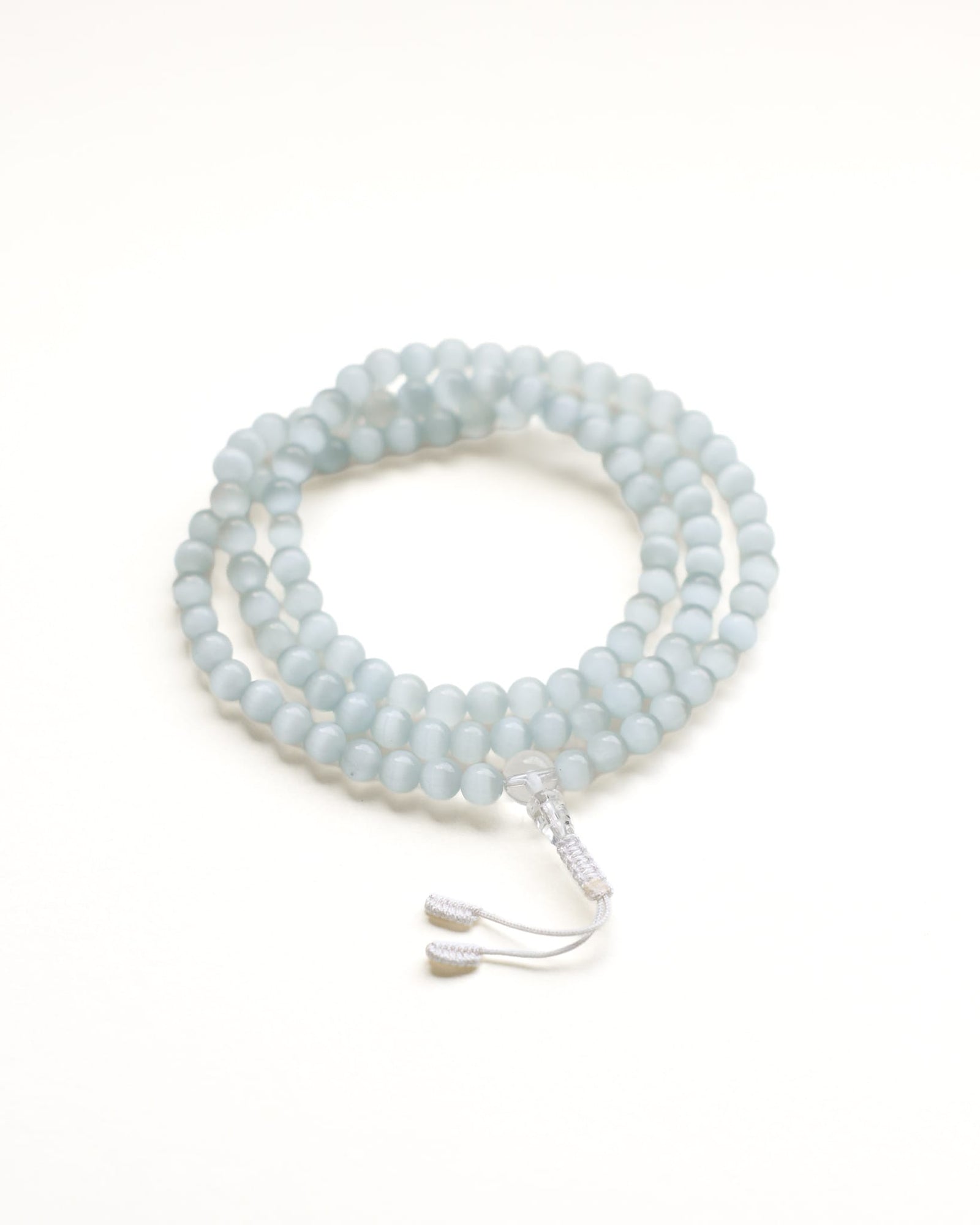 Mala Beads Selenite Inner Light 108 Mala ml905