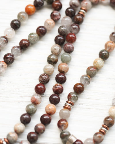 Mala Beads Shaman's Dream Dzi Mala ML979