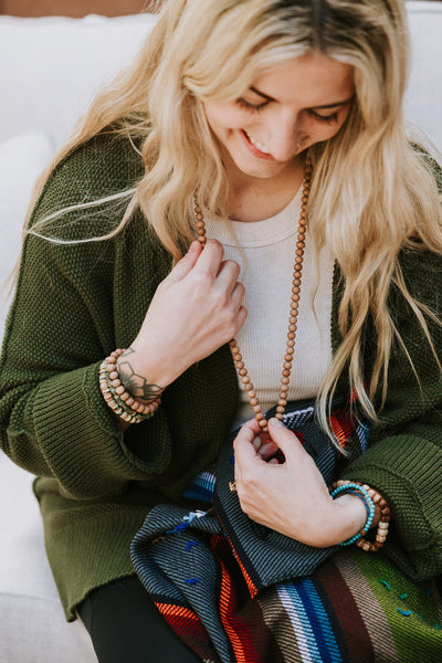 Mala Beads Spiritual Scents Sandalwood Mala ML543