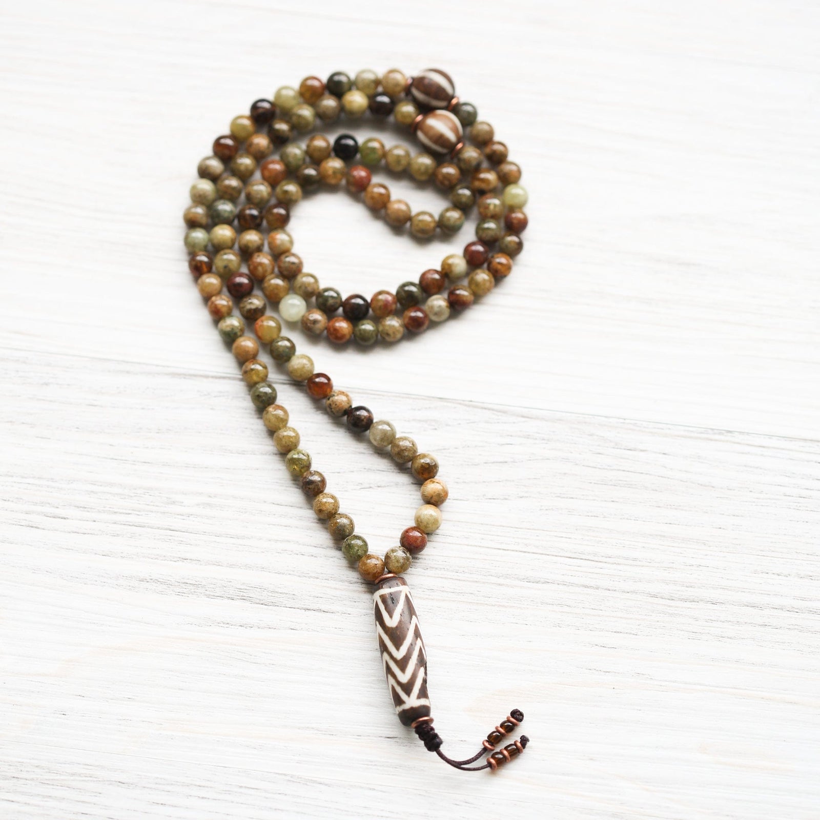 Mala Beads Unearthed & Awakened Pumtek Mala ML954
