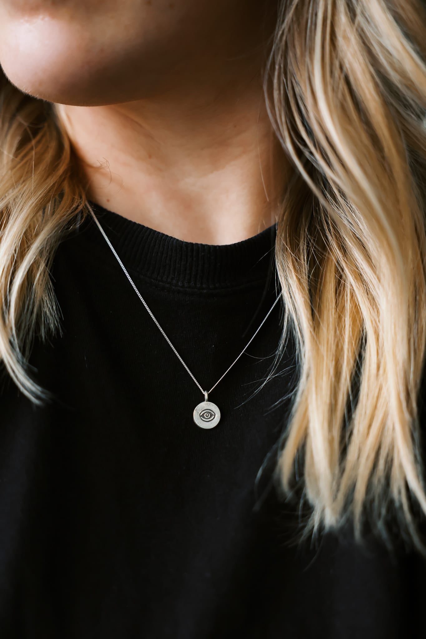 Necklaces Evil Eye Protection Necklace Everyday Symbol Necklace JN860.eye