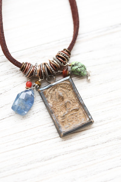 Necklaces Thai Buddha Protection Amulet Necklace JN031