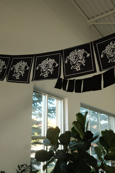 Prayer Flags Citipati Impermanence Prayer Flags PF159