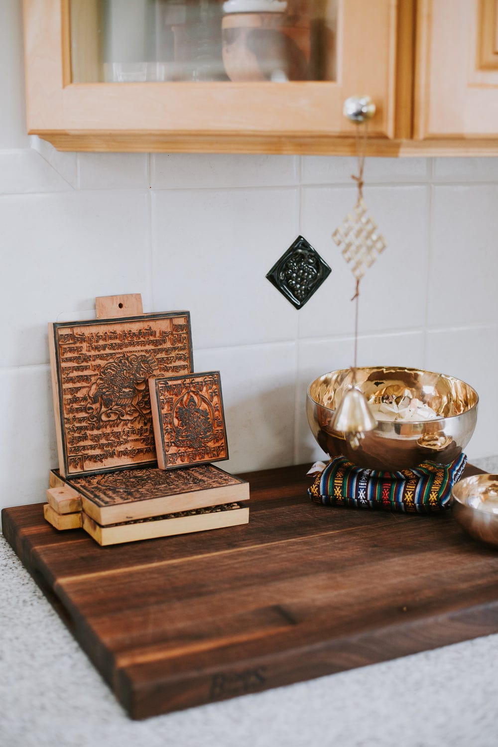 Prayer Flags Himalayan Wood Printing Blocks