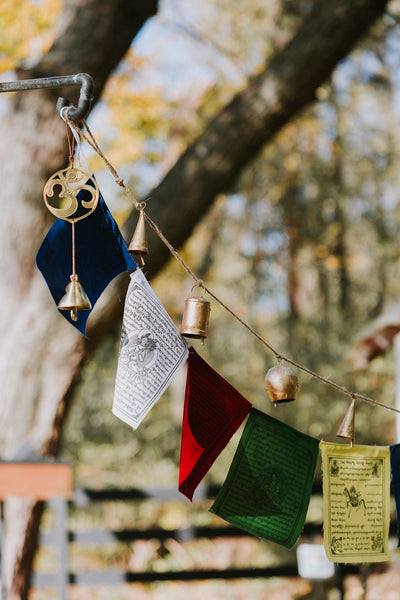 Prayer Flags Traditional Prayer Flags Set of 10 pf069