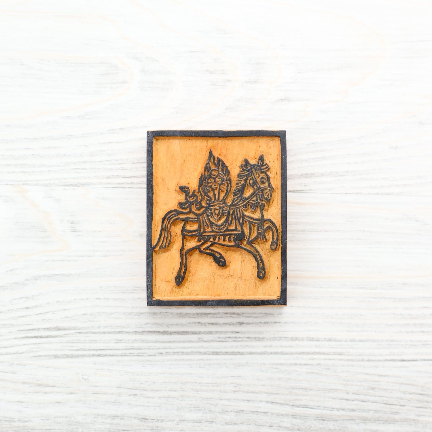 Prayer Flags Windhorse - Small (2.5x3") Himalayan Wood Printing Blocks PF163.SM