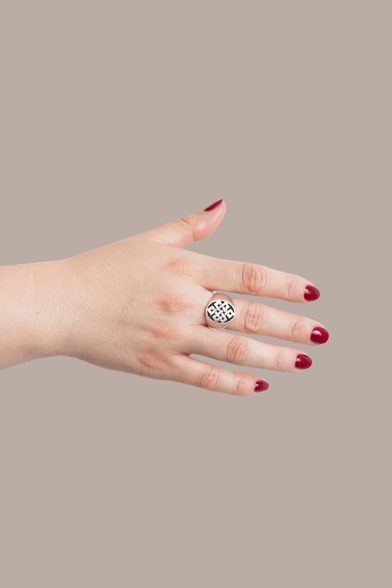 Rings Ancient Symbol Signet Ring