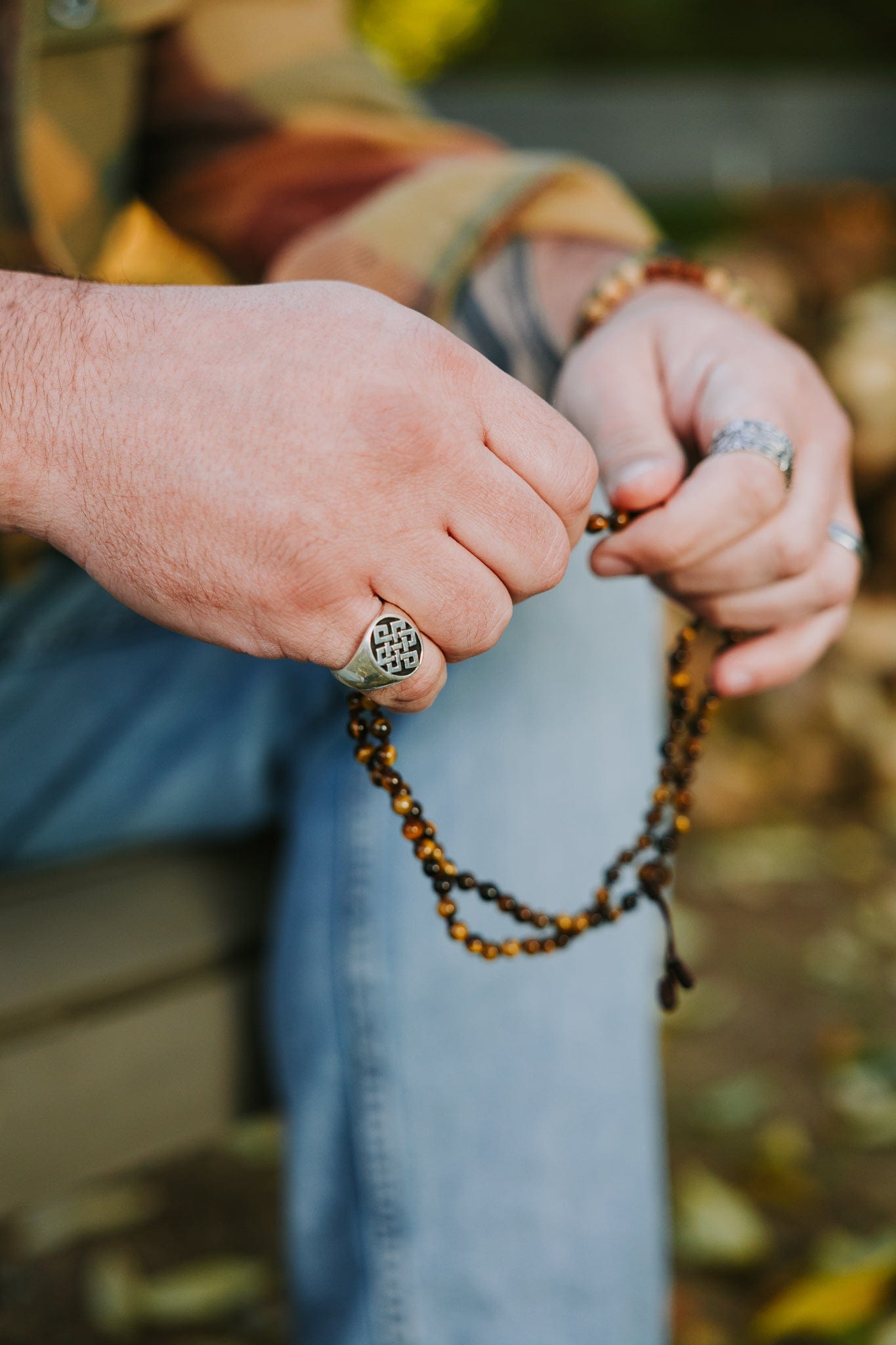 Rings Ancient Symbol Signet Ring