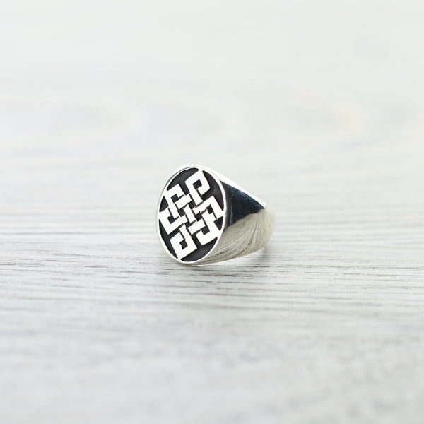 Signacula Rings Ancient Symbol Signet Ring - DharmaShop