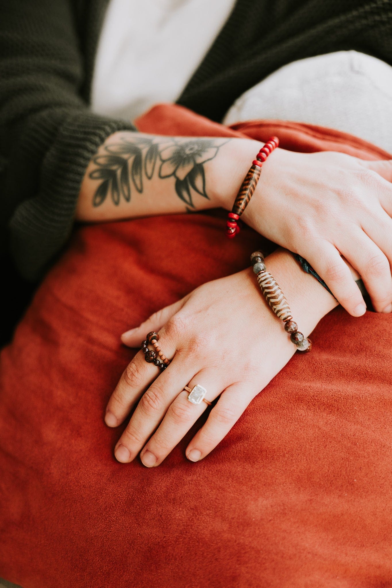 Rings Buddhist Affirmations Rings