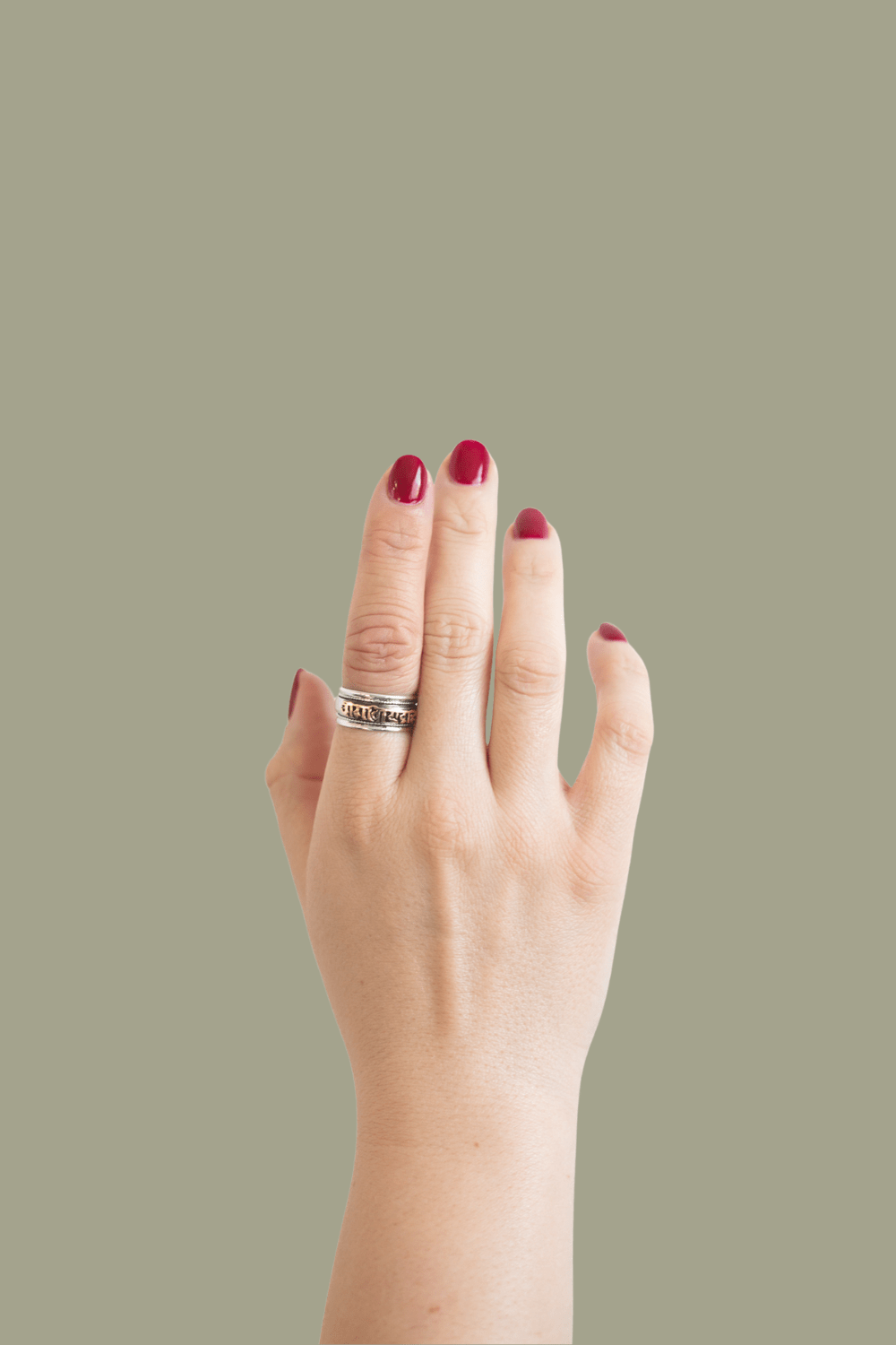 Rings Om Spinning Meditation Ring