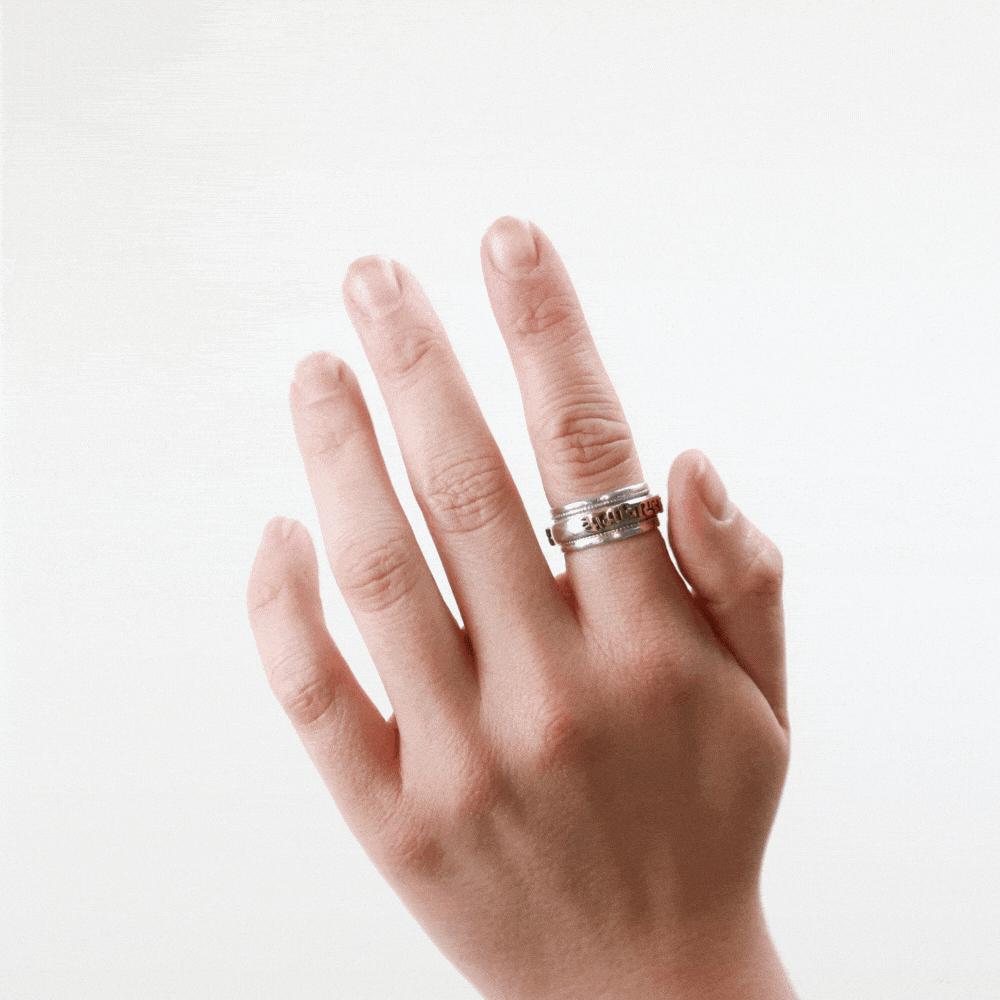 Rings Om Spinning Meditation Ring