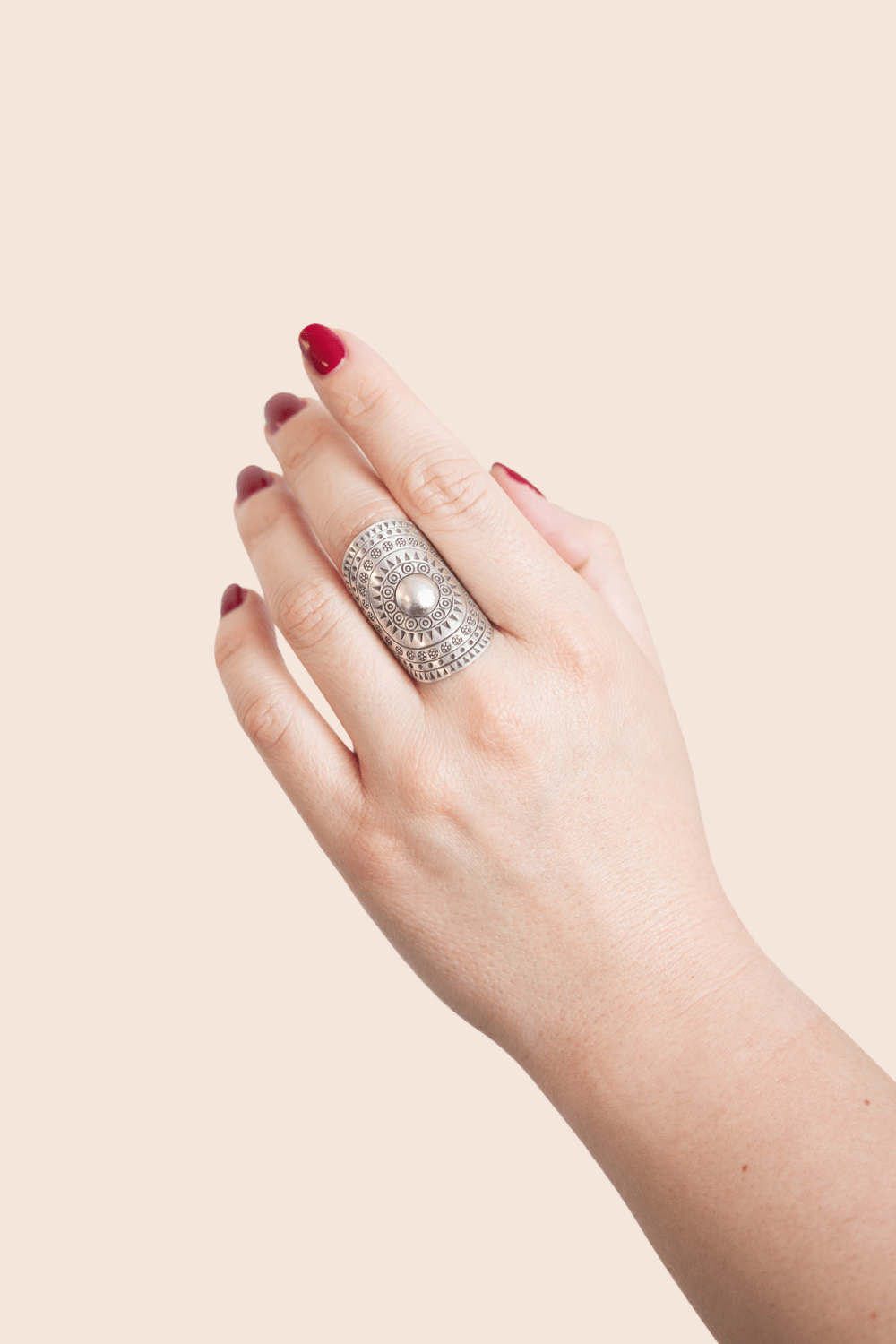 Rings Sun Medallion Band