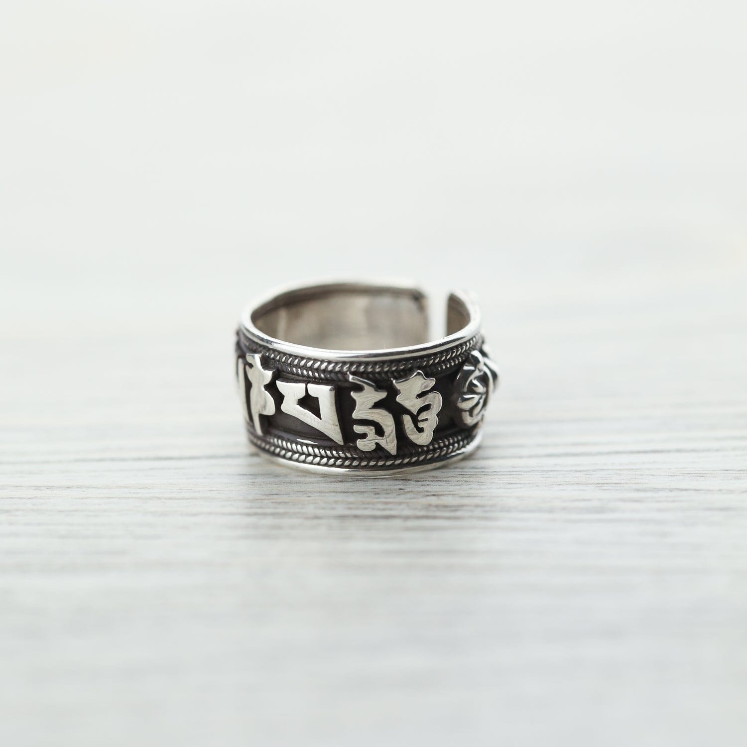 Rings Tibetan Mantra Men's Ring
