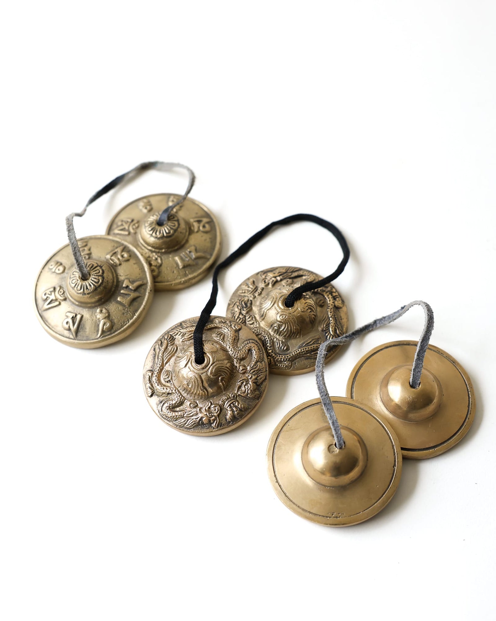 Ritual Items Handcrafted Tibetan Tingsha Cymbals