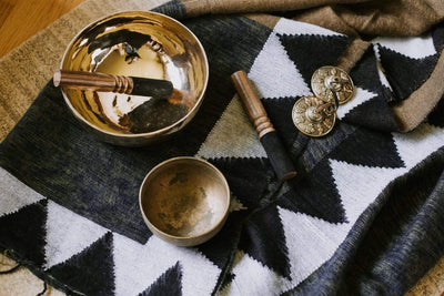 Ritual Items Handcrafted Tibetan Tingsha Cymbals