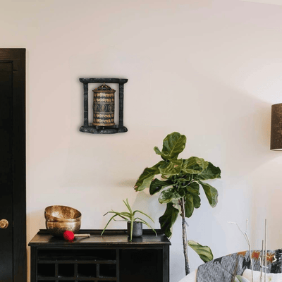 Ritual Items Sacred Temple Prayer Wheel RP034