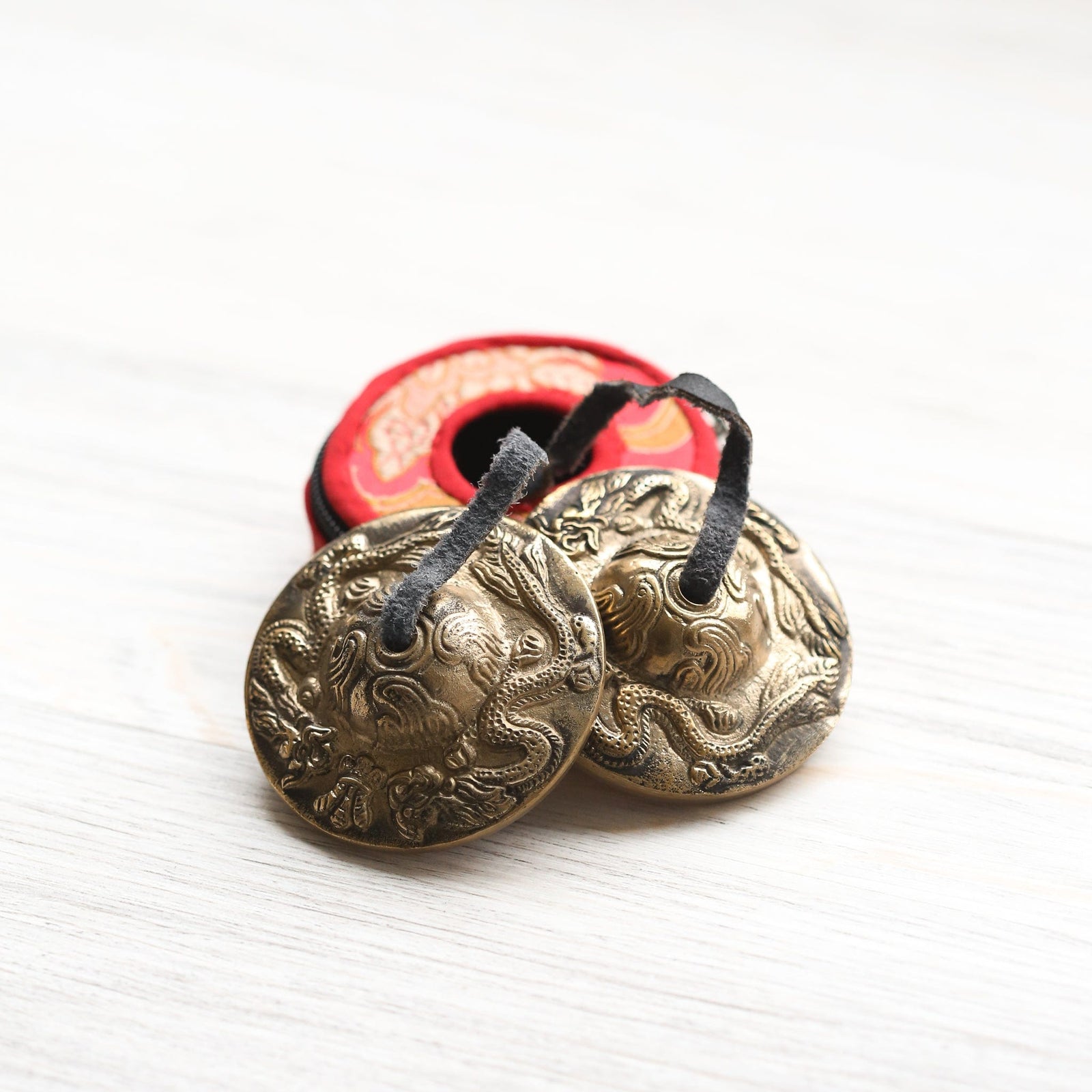 Ritual Items Tibetan Dragon Tingsha Set RC012