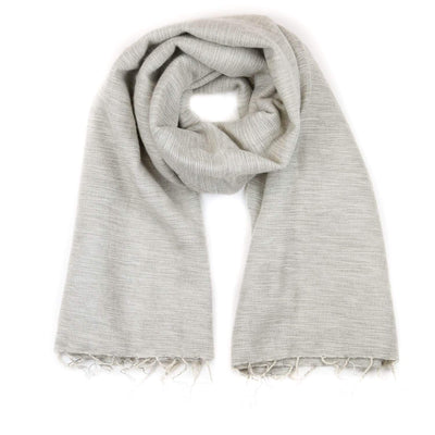 Scarves Natural Burnt Orange Himalayan Scarf FB094-3