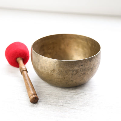 Singing Bowls Antique Singing Bowl Heart Chakra 178Hz oldbowl647