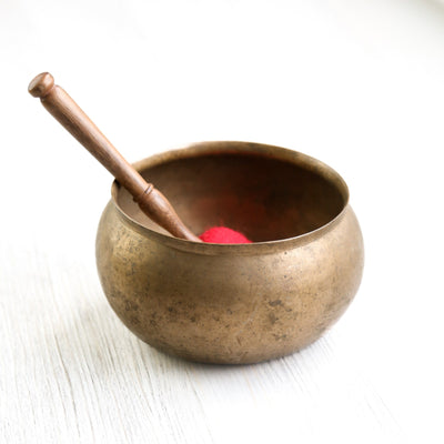 Singing Bowls Antique Tantric Singing Bowl - Solar Plexus Chakra 333Hz oldbowl442