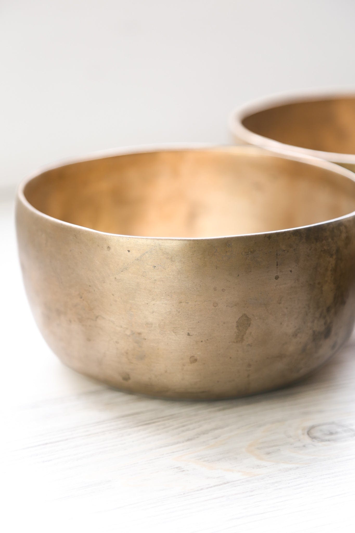 Singing Bowls Antique Thado Singing Bowl Set of 3 - Grounding & Calming oldbowl659