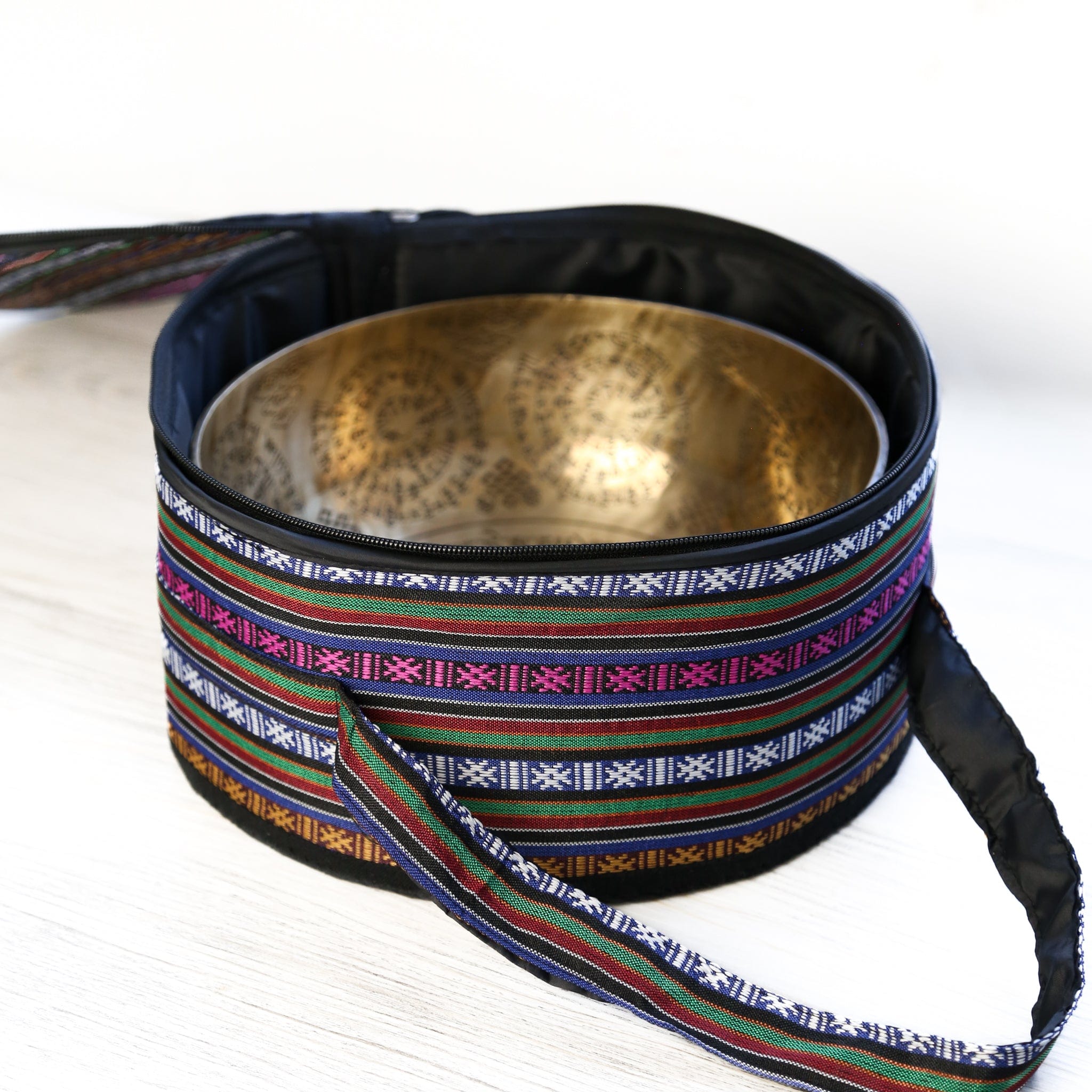 Singing Bowls Bhutanese Large Singing Bowl Case SZ053.LG