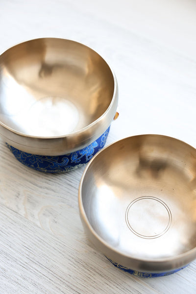 Singing Bowls Chakra Clearing Masterpiece Singing Bowl Set of 2 SB202