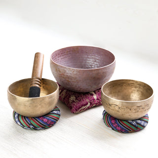 Fire and Tradition Singing Bowl Set of 3