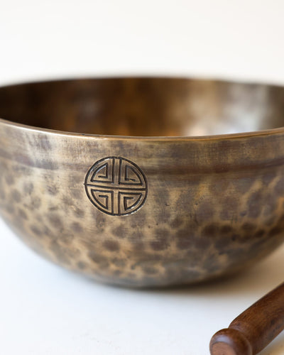 Singing Bowls Fire Horse Moon Bowl 75 moonbowl1046