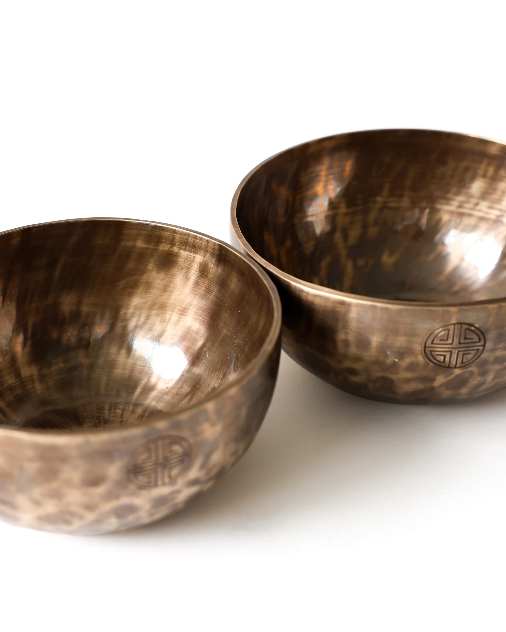 Singing Bowls Fire Horse Moon Bowl Set of 3 - Intention & Action moonbowl1081