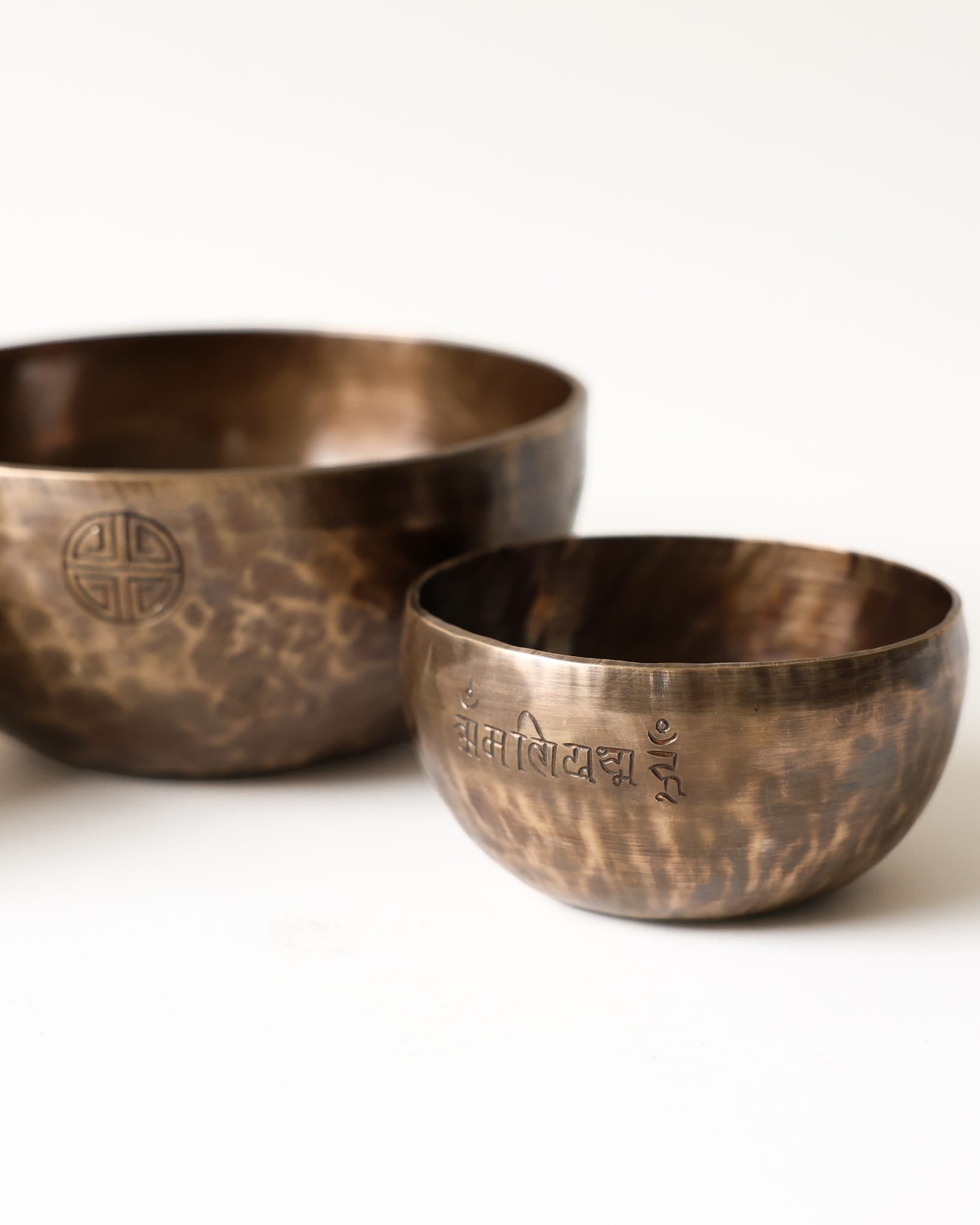 Singing Bowls Fire Horse Moon Bowl Set of 3 - Reflect & Restore moonbowl1084
