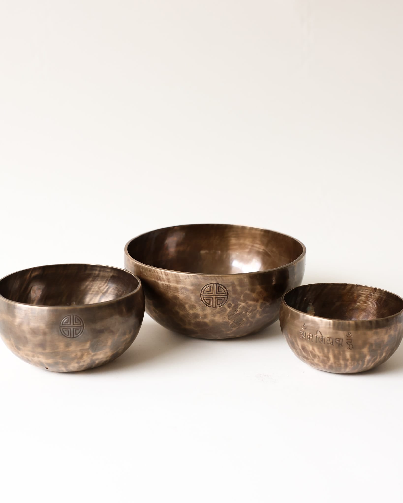 Singing Bowls Fire Horse Moon Bowl Set of 3 - Reflect & Restore moonbowl1084