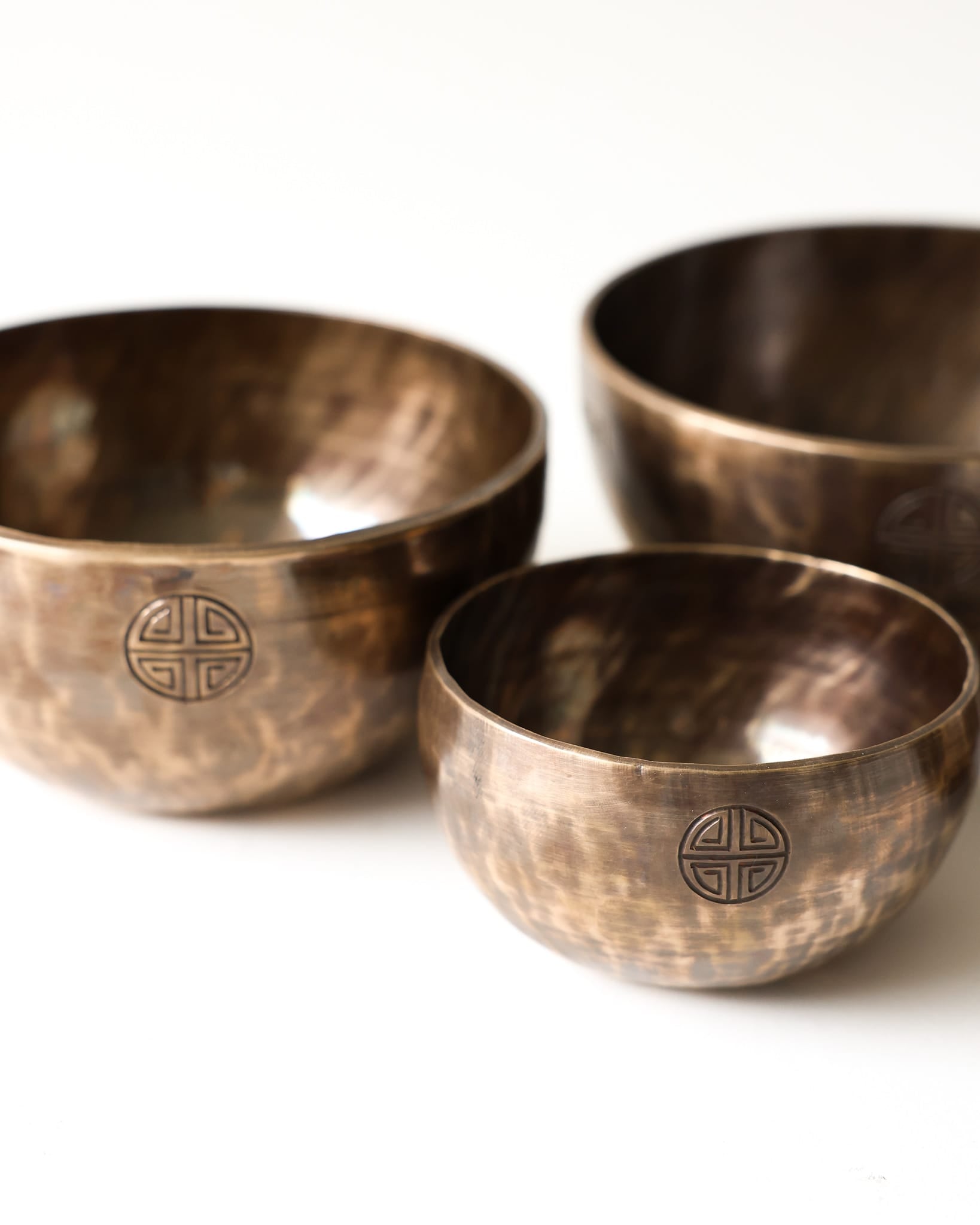 Singing Bowls Fire Horse Moon Bowl Set of 4 - Harmony & Wholeness moonbowl1087