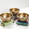 Singing Bowls Green Tara, Sacred Geometry, & Yoga Chakra Singing Bowl Set SB220