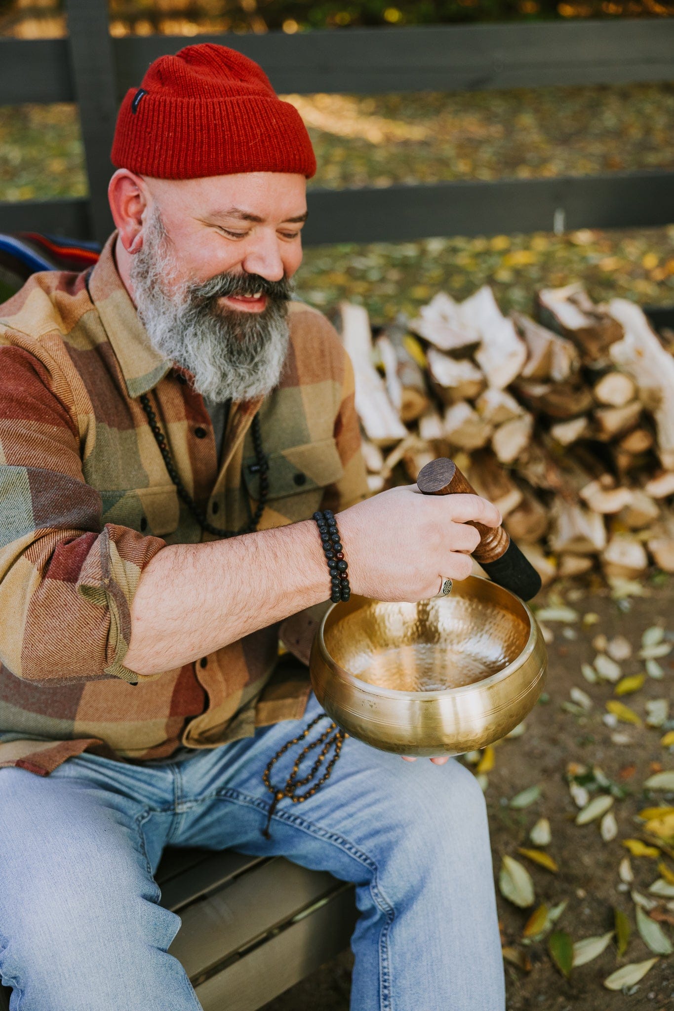 Singing Bowls Hand-Hammered Tibetan Bowl Pairing SB231