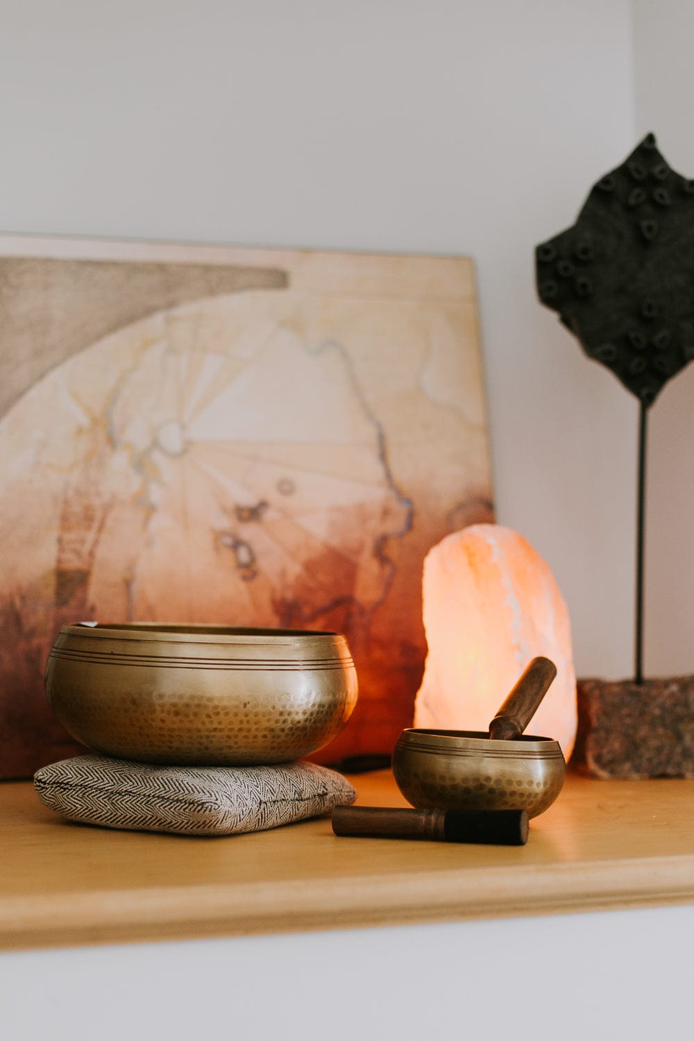 Singing Bowls Hand Hammered Tibetan Bowl Set SB231