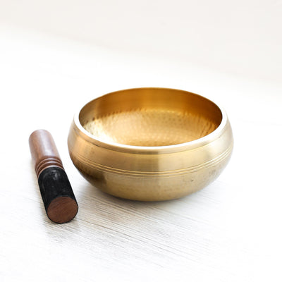 Singing Bowls Large Hand Hammered Tibetan Bowl Set