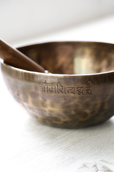 Singing Bowls Lunar Bloom Moon Bowl 18 moonbowl912