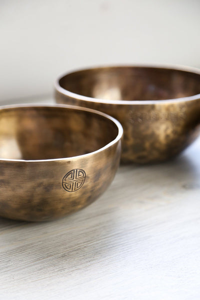 Singing Bowls Lunar Bloom Moon Bowl Set of 3 - Healing & Transformation moonbowl979