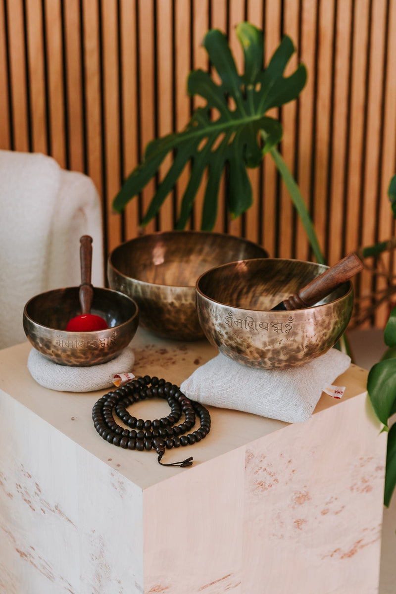 Singing Bowls Lunar Bloom Moon Bowl 35 moonbowl929