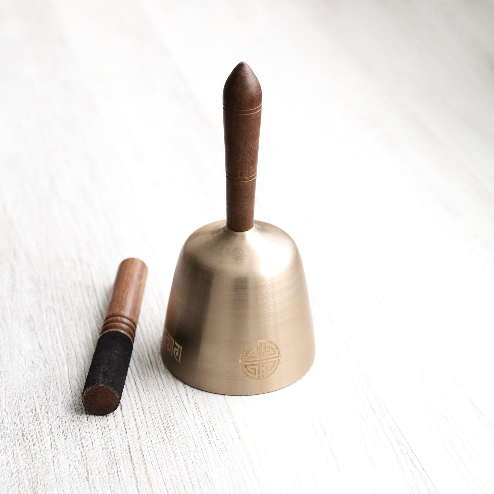 Singing Bowls Moon Bowl with Carved Handle SB245