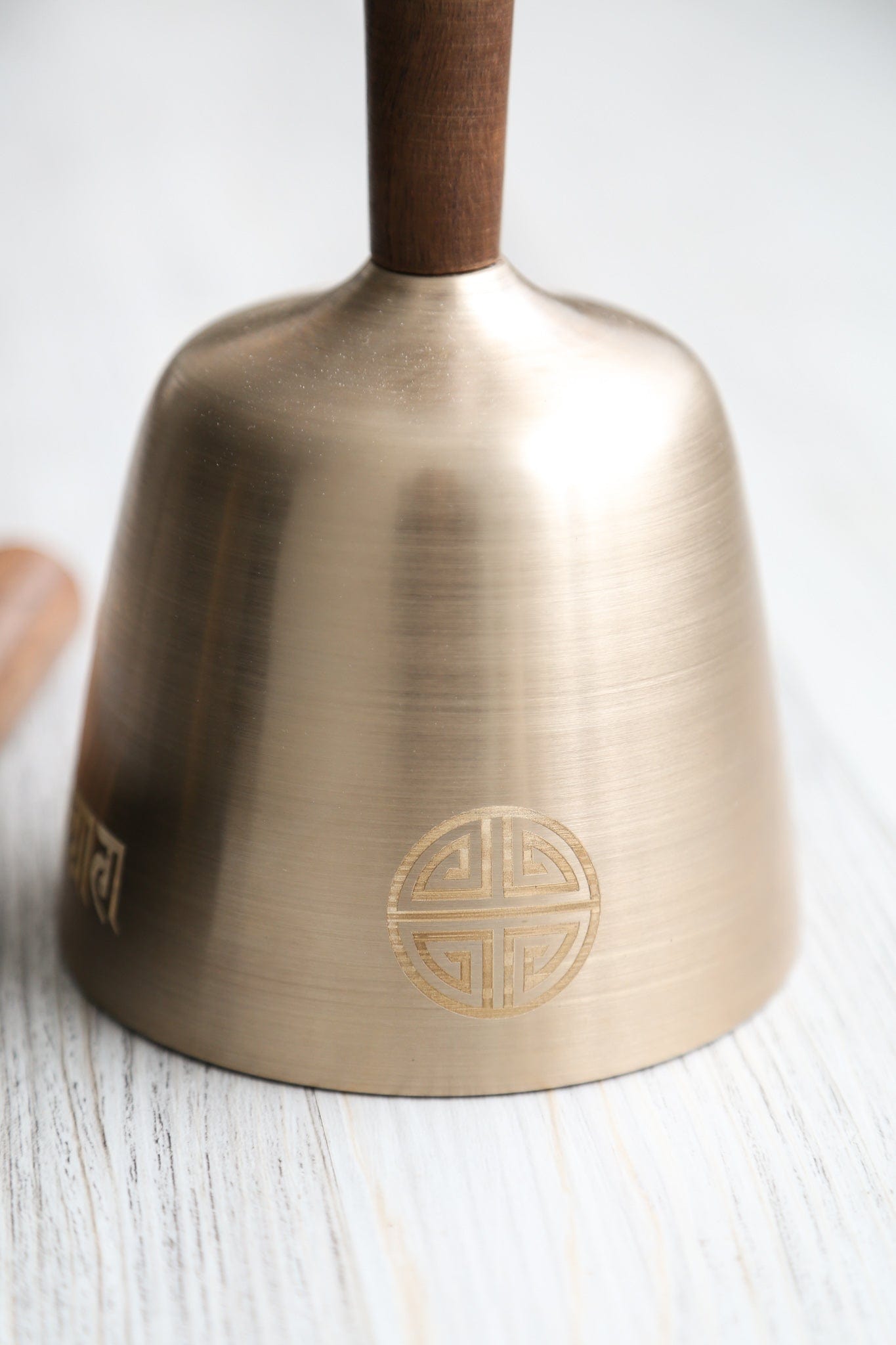 Singing Bowls Moon Bowl with Carved Handle SB245