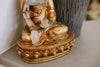 Statues Crystal and Gold Shakyamuni Buddha Statue ST283